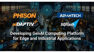 Advantech Collaborates with Phison to Develop GenAI Computing Platform for Edge and Industrial Applications